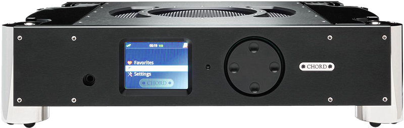 Chord Electronics DSX 1000 front black finish