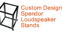 Custom Design Spendor loudspeakers stands