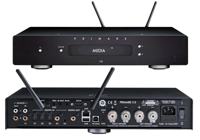 Primare I15 integrated amplifer