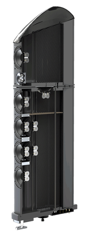 Wilson Benesch Cardinal loudspeaker cross section