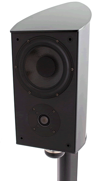 Wilson Benesch DISCOVERY loudspeaker rear view of terminals and base