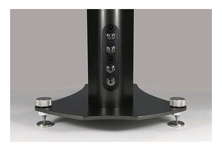 Wilson Benesch Vertex loudspeaker rear view of terminals